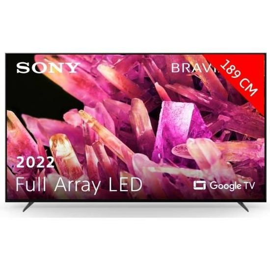SONY TV LED 4K 189 cm XR-75X90K