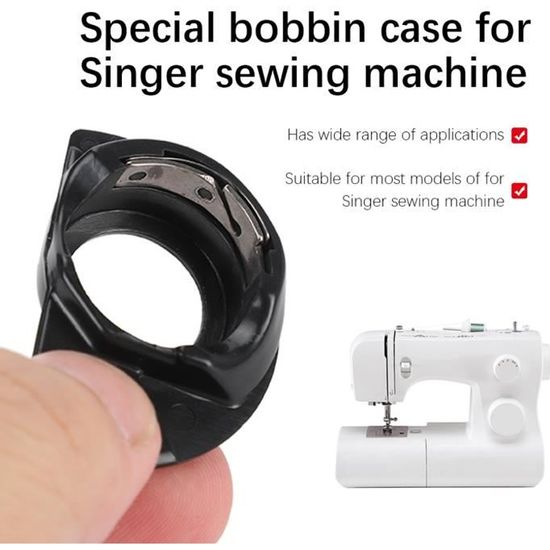 3pcs Boîtiers à canette spéciaux pour machine à coudre Singer Accessoires en plastique d'ingénierie générale
