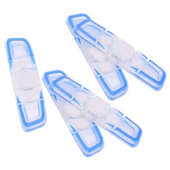 HJIAMA Ammortizzatore Per Raquette Da Tennis - 18 Pezzi In Silicone Con Faccina Sorridente