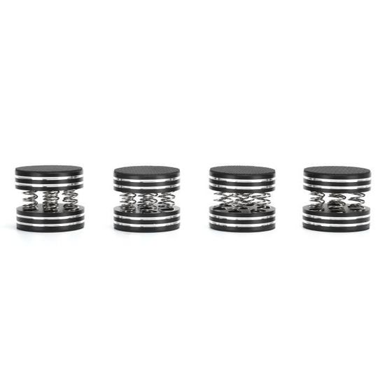 Pneus RC Tbest Pour SCX24 TRX4M FCX24 - 4 Pcs, Caoutchouc, Diamètre 57 Mm, Jante 7 Mm, Rouge