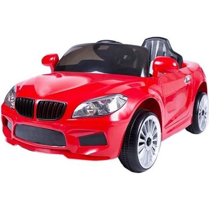 X5 Sedan 12v voiture électrique enfants avec télécommande Rouge - Voiture électrique pour enfant avec batterie 12v et télécommande