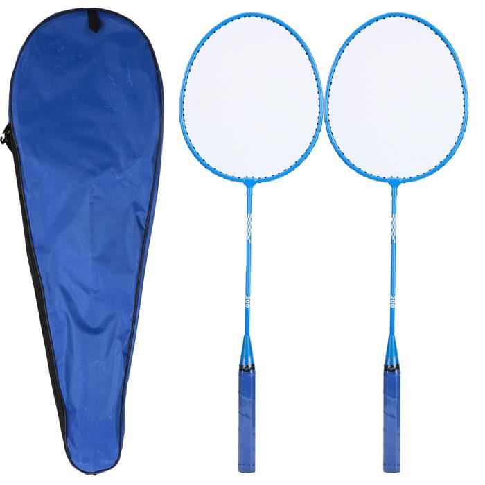 Raquette de badminton en alliage de fer 200 Ferroalliage bleu -CWU