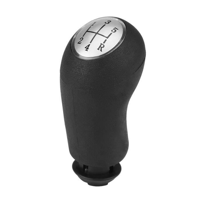 Lanqi Pommeau de levier de vitesses 5 vitesses pour Renault Clio III Megane II Scenic II