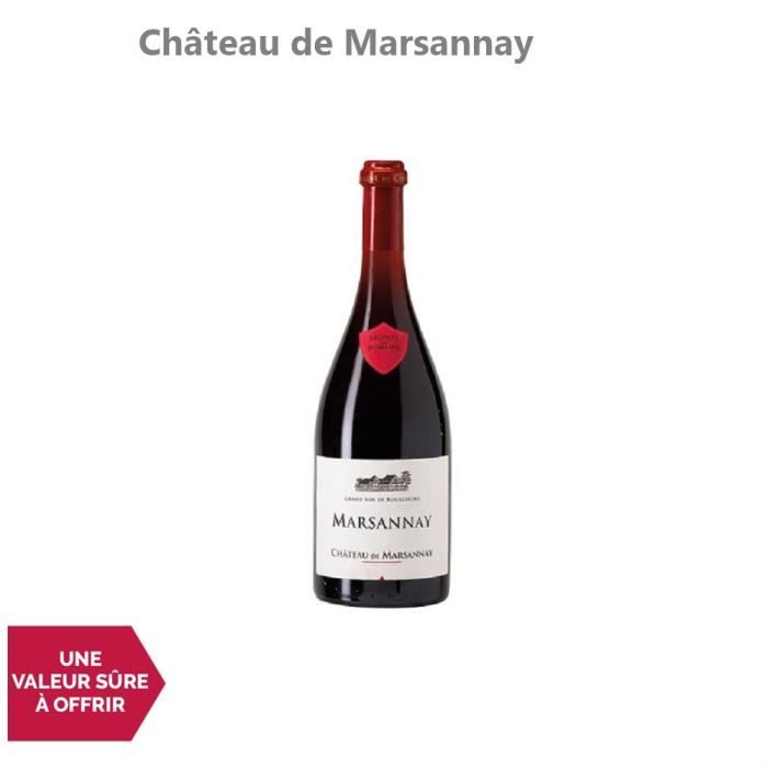 Marsannay Rouge 2014 - 75cl - Château de Marsannay - Vin AOC Rouge de Bourgogne - Cépage Pinot Noir