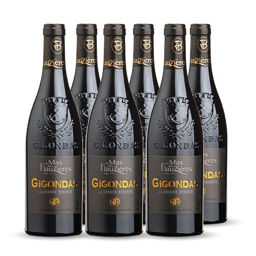 Le Mas des Flauzières La Grande Réserve Gigondas Rouge 2018 6x75cl