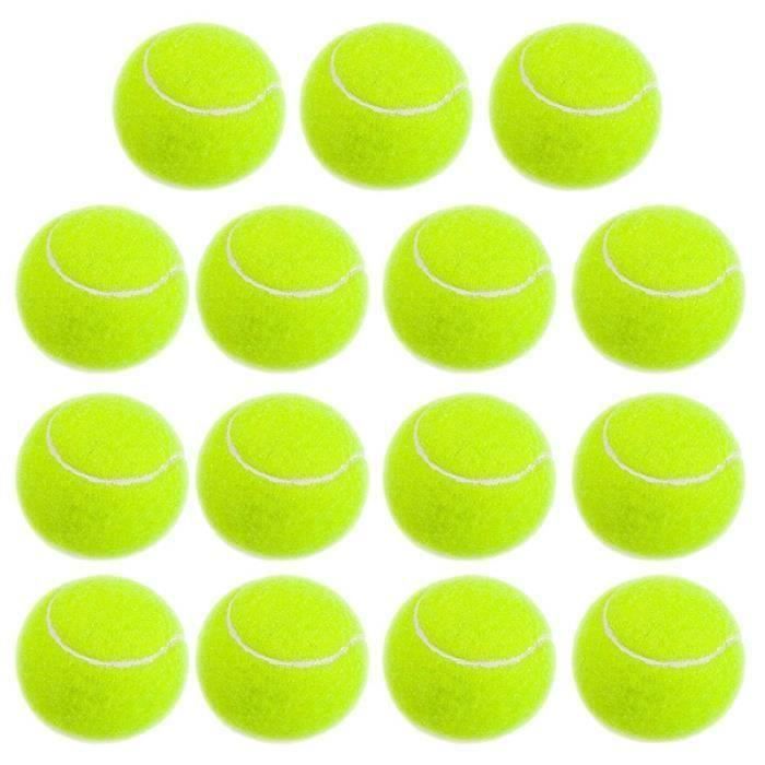EntraîNement Sans Pression Balles de Tennis, Balles de Tennis en Caoutchouc Souple Enfants DéButants pour Animaux de Compagnie,