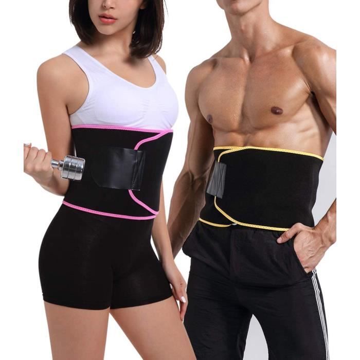 CEINTURE DE FORCENovasoo Ceinture Abdominale Ceinture de Sudation pour Homme et Femme Ceinture de Sudation Abdominale en Neacute278