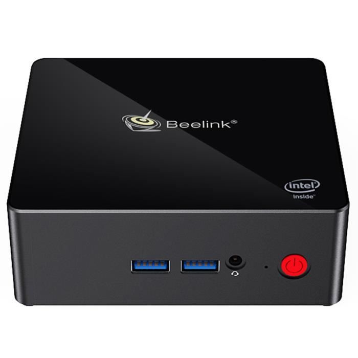 Mini PC Beelink GEMINI X55 Intel GEMINI LAKE Pentium J5005 LPDDR4 8Go+512Go SSD 2.4GHz+5GHz WIFI 4 x USB3.0