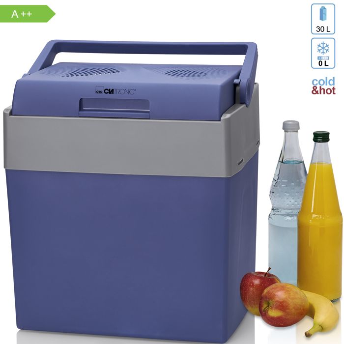 Glacière électrique 30 litres A++ 12V / 230V Voiture et Camping 50W Clatronic KB 3714