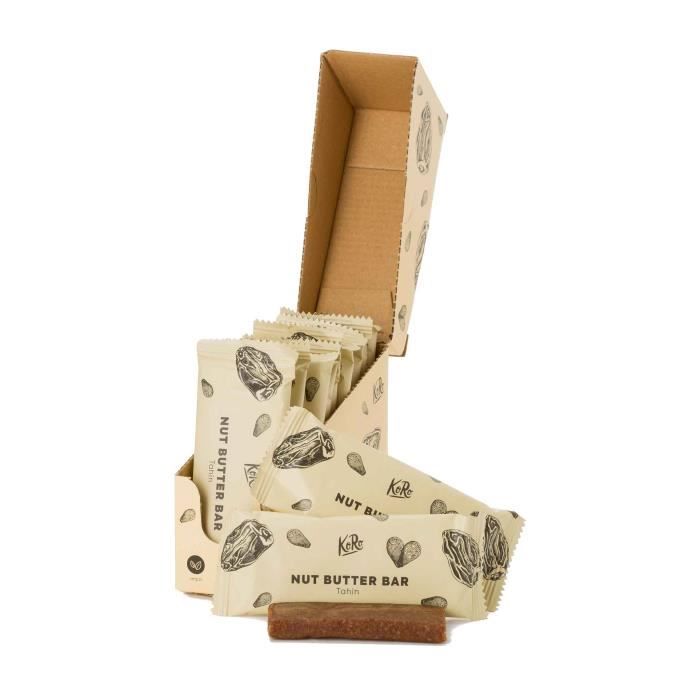 KoRo Barres de céréales bio au tahin 12 x 30 g