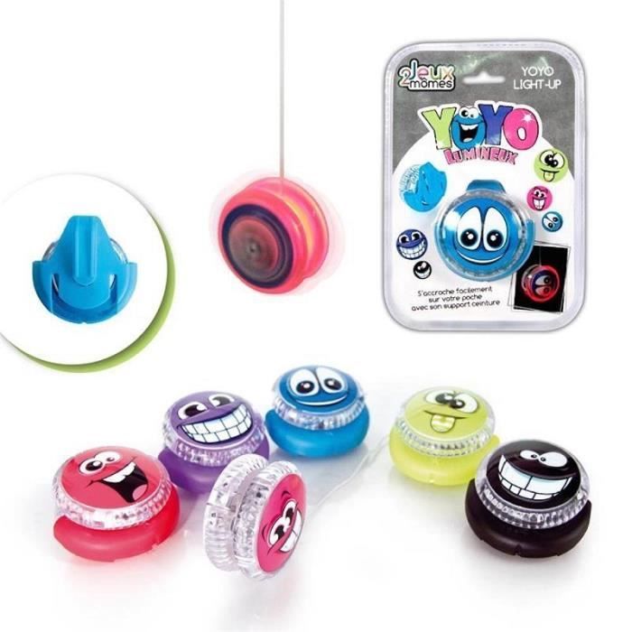 Yoyo Lumineux Smiley - Modèle Aléatoire - Jeu Jouet Anniversaire - 880