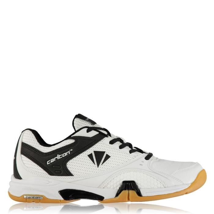 Carlton Hommes Chaussures De Sport Badminton Blanc