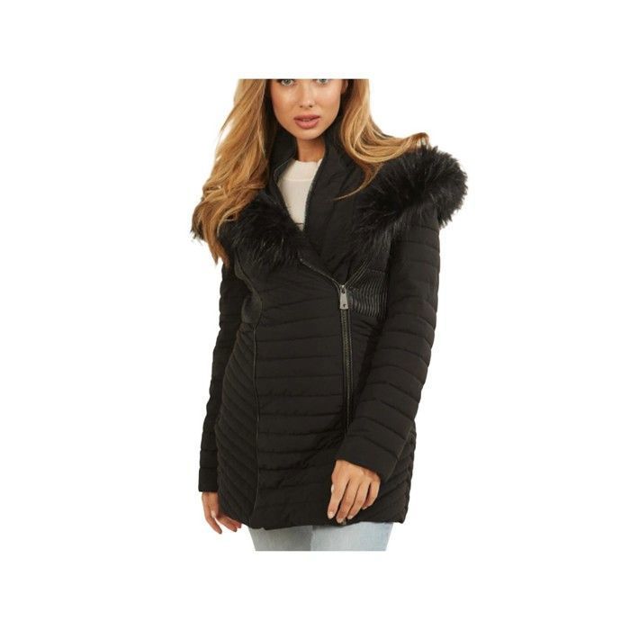 Doudoune ajustée avec capuche - Guess jeans - Femme