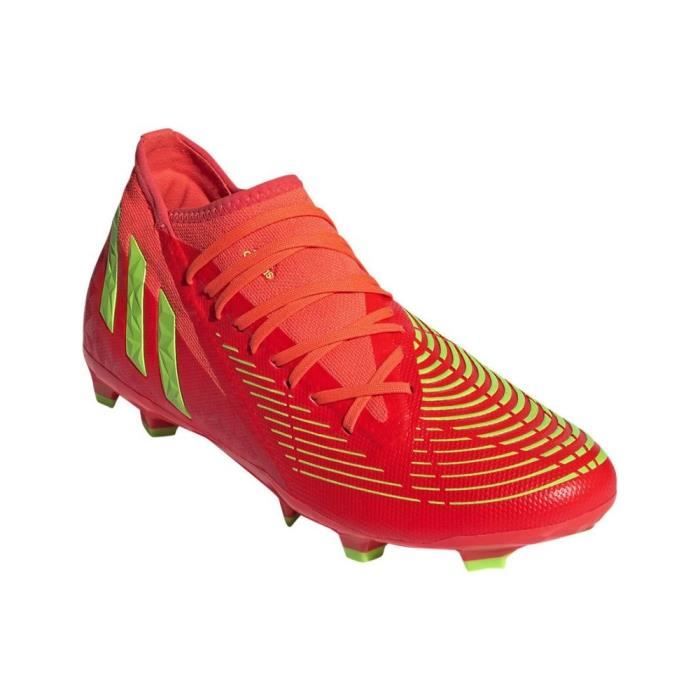 Baskets ADIDAS Predator EDGE3 FG M Rouge - Homme/Adulte