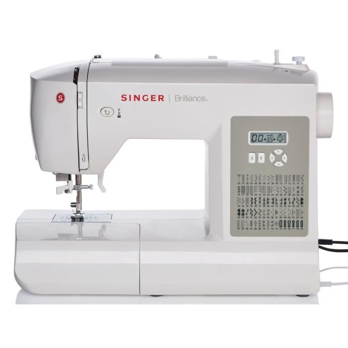 Singer Brilliance 6180 Machine à coudre bras libre avec grande table d'extension