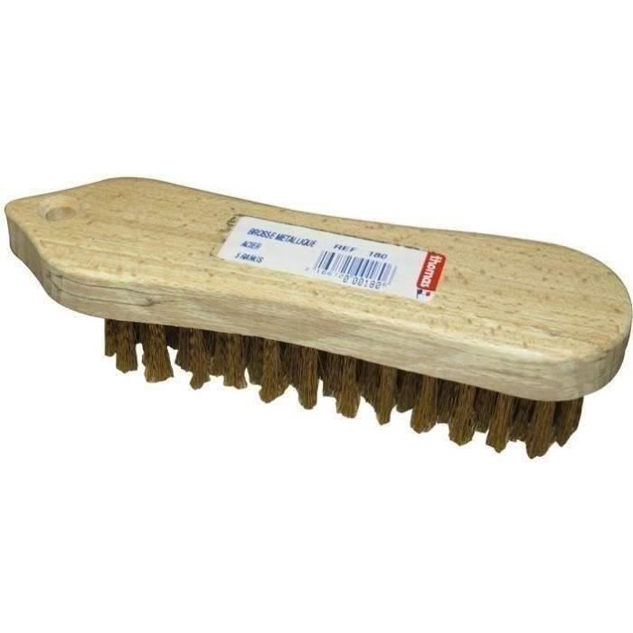 Brosse violon 5 rangs fil acier