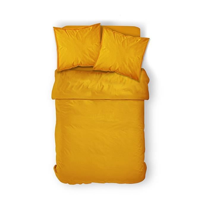 TODAY Housse de Couette Jaune Safran 240 x 220 cm