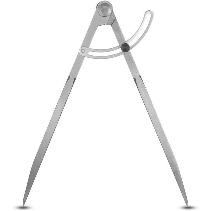 Compas Pointes Sches en Acier Carbone 300 mm pour Charpentier
