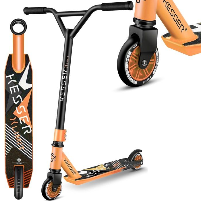 Trottinette Freestyle SUOTU – Direction 360°, Roues PU 100 Mm, Charge 100 Kg, Aluminium – Dès 6 Ans