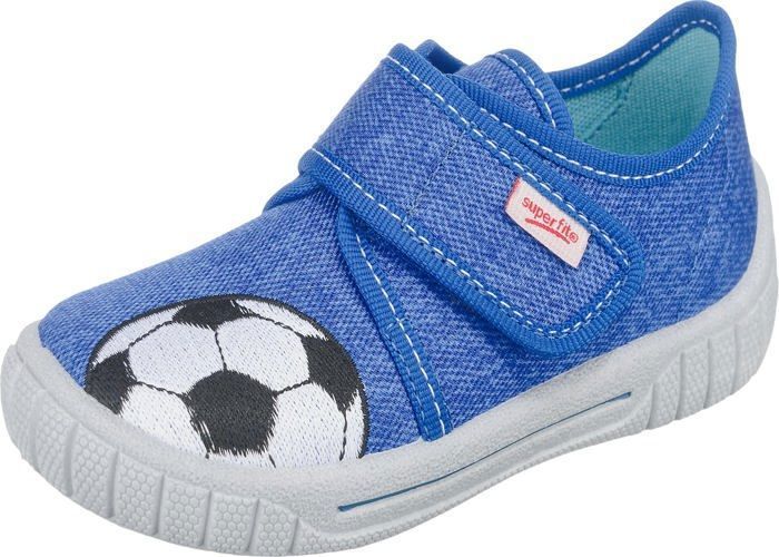 Basket - SUPERFIT - 0-800273 - Garçon - Bleu - Tige Textile - Fermeture Scratch
