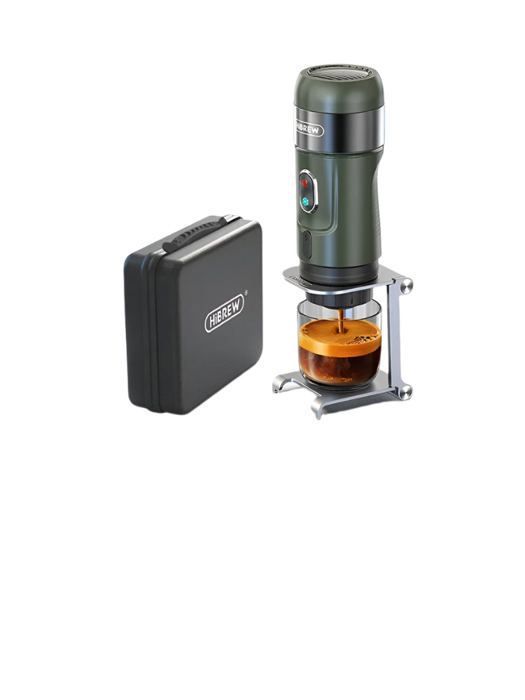 Machine à café expresso portable camping réservoir de 17 L 1450 W noir - Oem