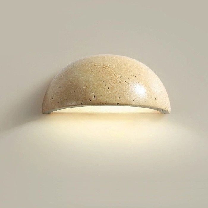 Fusion Applique Murale Interieur Ø15*7cm - Lampe Murale semi-circulaire LED Blanc Chaud - 1pcs Moderne Applique Murale pour Chambre