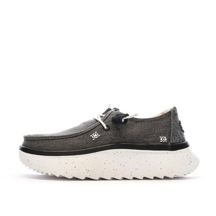 Hey Dude Chaussures Gris Moyen Femme Hey Dude Wally Sport Mesh