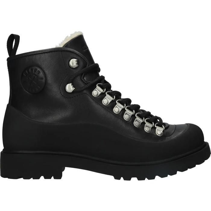 Bottines Femme DREAM PAIRS à Lacets Et Fermeture Éclair - Style Combat Antidérapantes