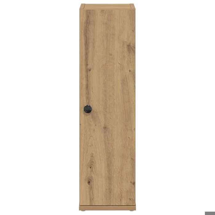 Meuble de salle de bain avec porte-rouleau - WIENS - Chêne artisanal - 205x22x72 cm - Capacité totale 60 kg