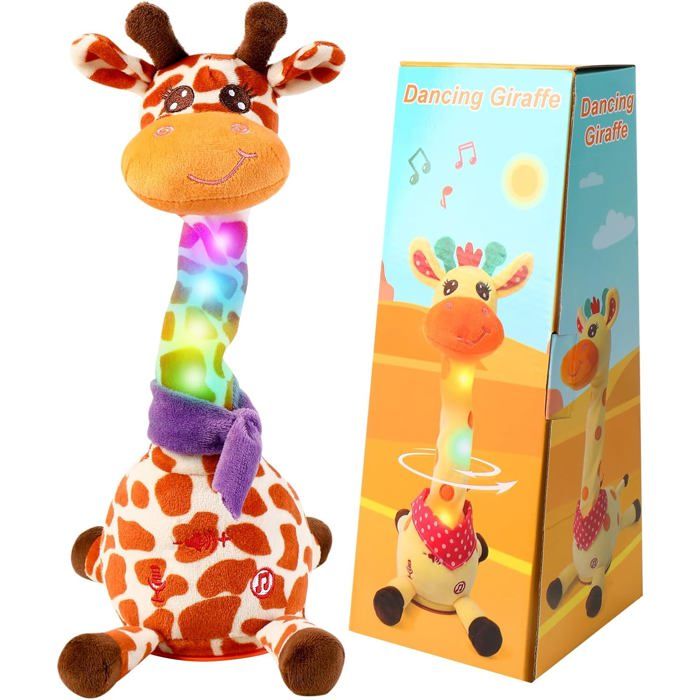 Dancing Girafe Musicale Chantante Jouet Girafe Dansant et Torsadé