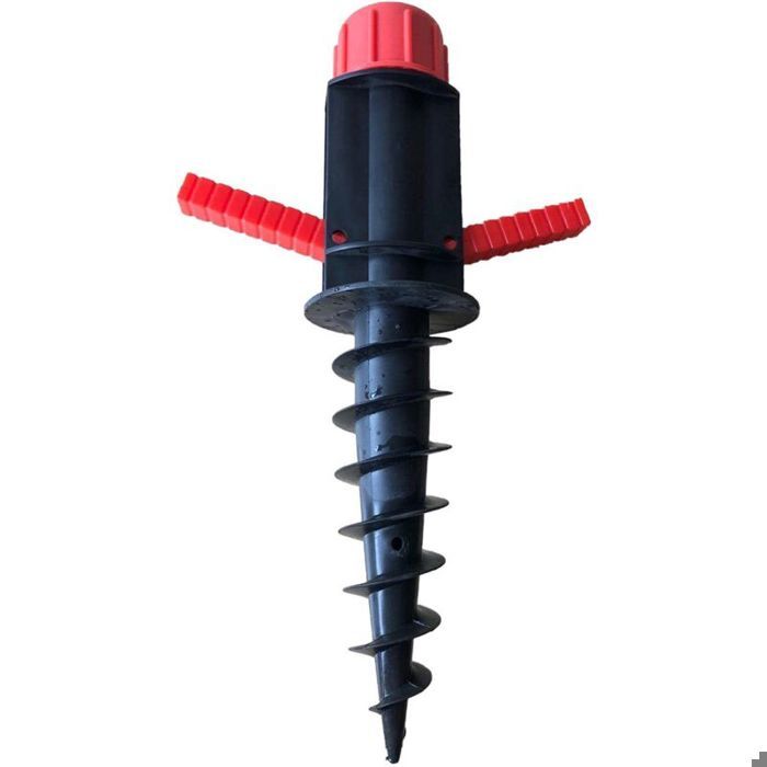 Pied dancrage pour parasol de plage base de support de parapluie parasol inséré au sol utilisé pour parasol extérieur parasol
