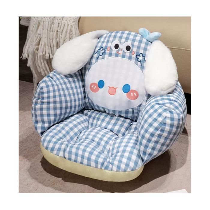 Coussin de siège rembourré motif Cinnamoroll stylisé à grandes oreilles 45×45×50 cm