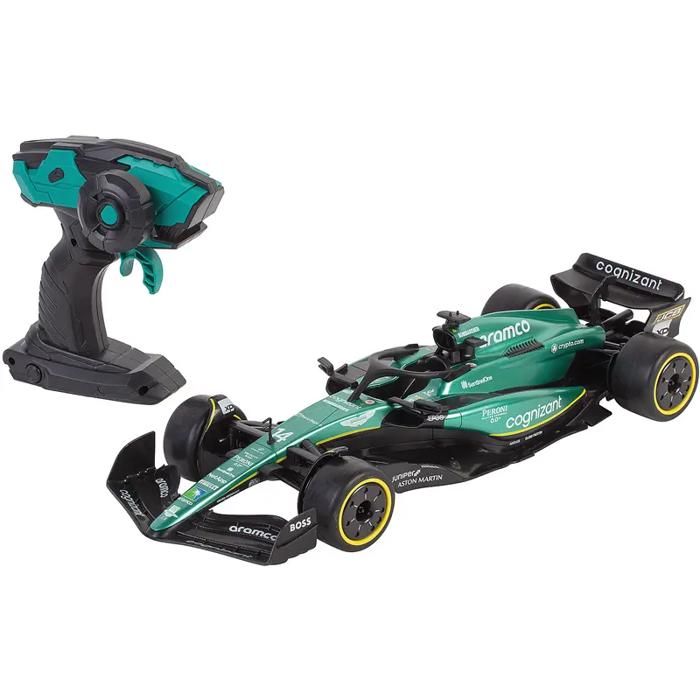Voiture F1 radiocommandée - WDK PARTNER - F1 WDK Partner Aston Martin - Vert - Licence Aston Martin - Pour courses palpitantes