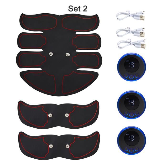 Stimulateur musculaire EMS avec chargement Version Abdominal Entraîneur