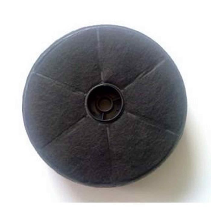 Filtre charbon rond (17,4x4,5cm) (a l'unite) pour Hotte AIRLUX