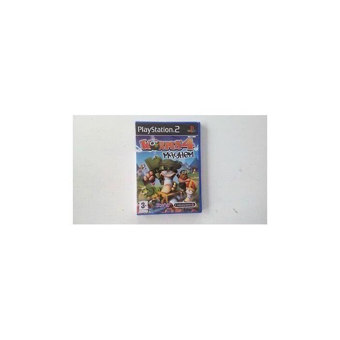Worms 4: Mayhem Sony PlayStation 2 PS2 Pal Fr Neuf/Blister