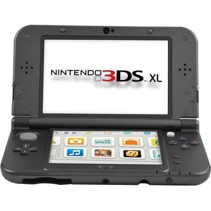 Console de New Nintendo 3DS XL Système Avec Gamepad Noir Métallisé