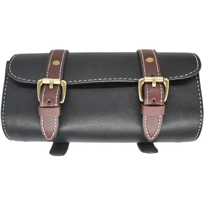 Natural World Vintage Cuir V lo Sac en Cuir Moto Selle Pochette