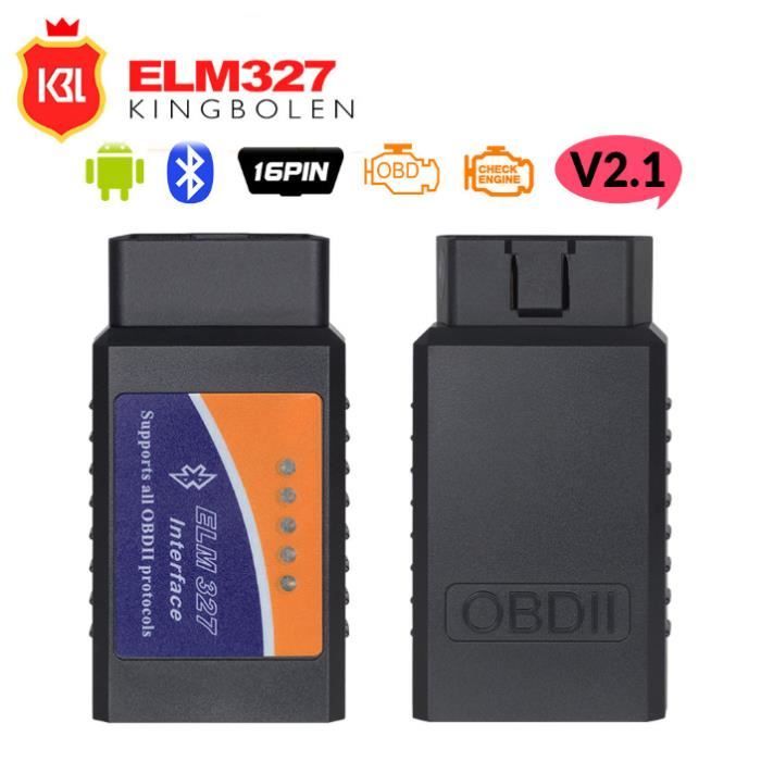 Elm327,Outils Diagnostics Système Moteur OBD-II,Lecteur De Code De Voiture Obd2,Outil De Diagnostic Auto,Appareil De Diagnostic De V