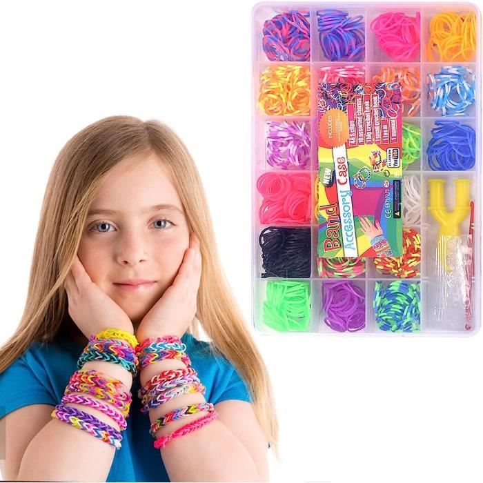 4M 404662 Kit de fabrication de bracelets d'amitié phosphorescents  (Multicolore) : : Jouets