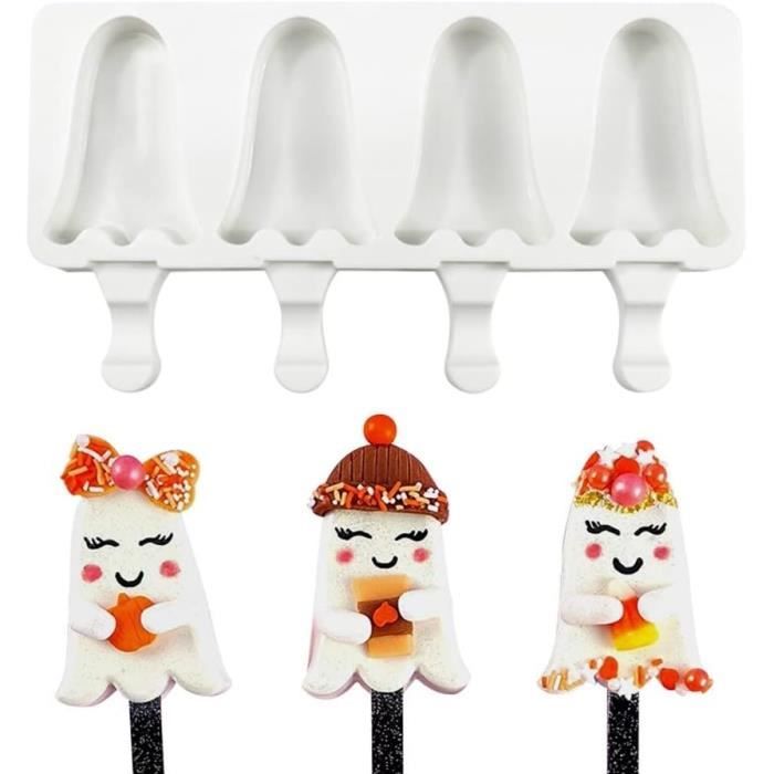 Moules à Glace Colorés Pour Enfants - Mini Moules à Suçons Glacés, Matière PP Sans BPA, Idéal Pour Jus Et Yaourts - 4
