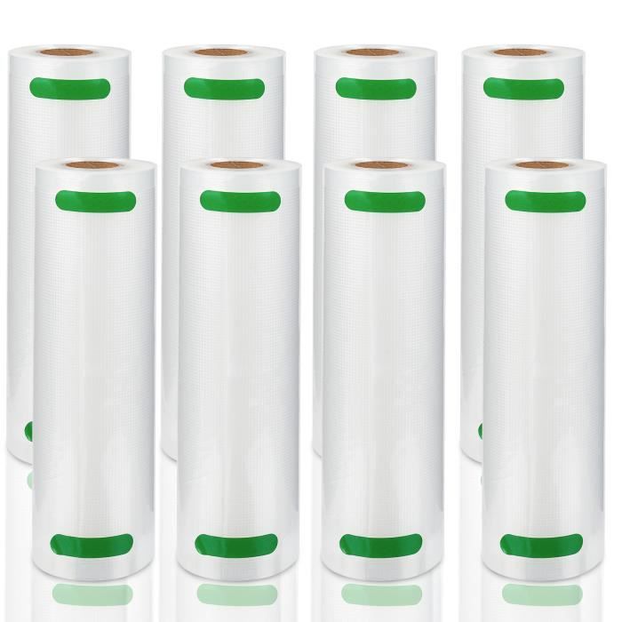 Film Pour Machine Sous Vide Rouleau Sac Sous Vide CASO Lot De 2 Rouleaux De Film De Mise Sous Vide Professionnel 6 Etoiles 20 X 600 Cm Pour Toutes Les Machines A