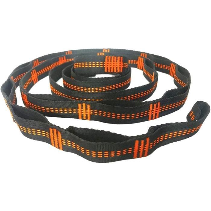 Hamac Double Pour 2 Personnes Avec Sangles - Nylon Multicolore, Occasion, Portable