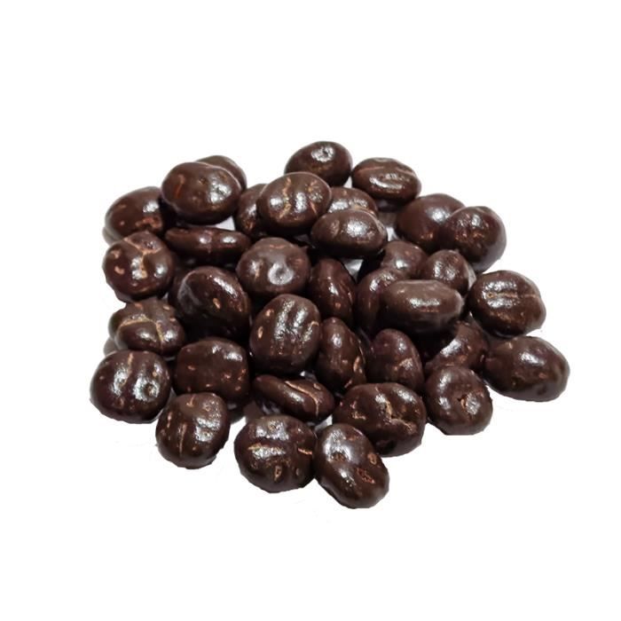 Grain de café en chocolat noir au café (sachet de 150 gr)
