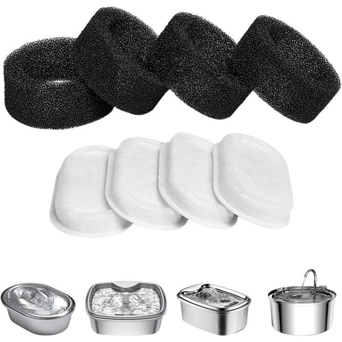 Zolux - Lot De 6 Filtres De Rechange Pour Fontaine 2 Litres Et Calypso