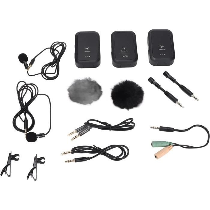 Micro Cravate Sans Fil Avec Réduction De Bruit - Plug & Play Compatible IPhone, Android, PC Pour Streaming - 10