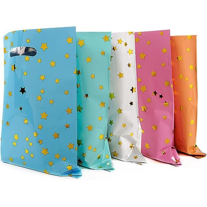 ARTESTAR 30Pcs Sachet Cadeau Anniversaire Enfant, Petit Sac Cadeau