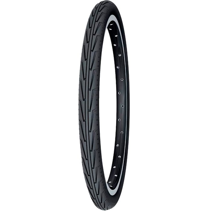 Pneu vélo - VILLE - MICHELIN - CITY J ACCESS LINE - 400A (37-340) - Noir blanc - TUBETYPE