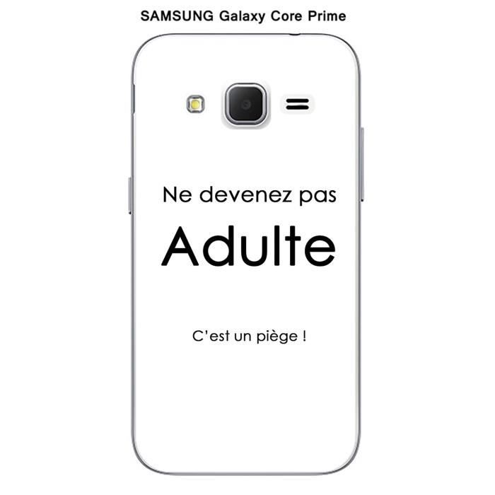 Coque Samsung Galaxy Core Prime design Citation
