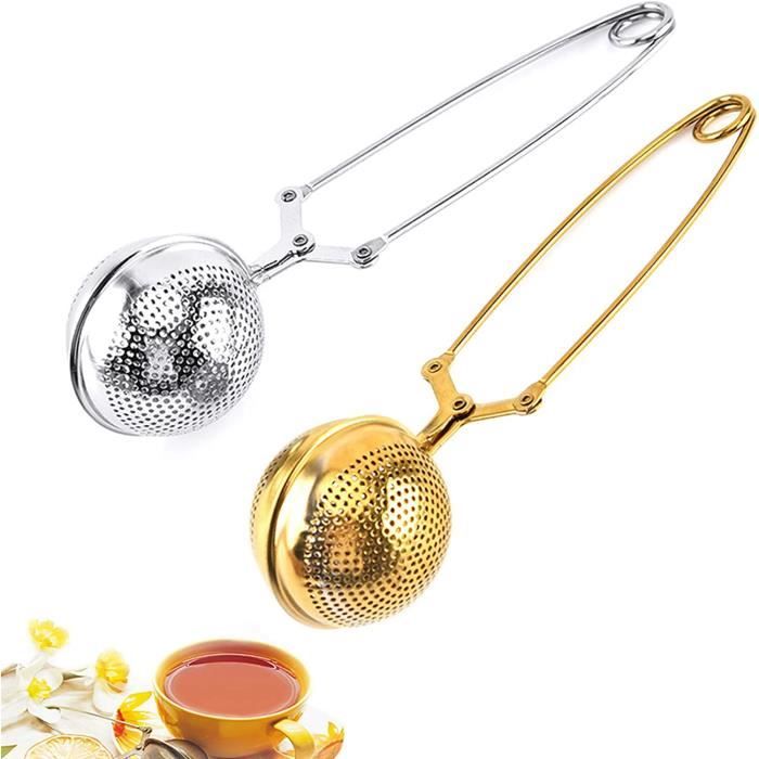 Boule à Thé En Inox - 4 Cm X 17 Cm - Pince Infusion - Neuf - Tea Time